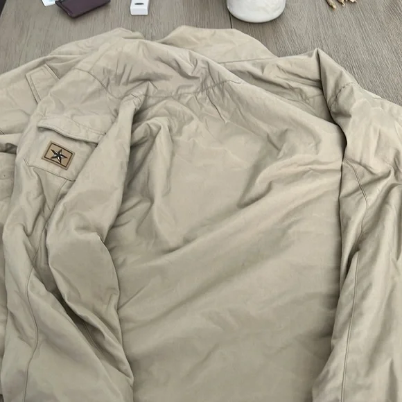 Men’s size xl massimo winter ski jacket khaki color - Picture 5 of 6